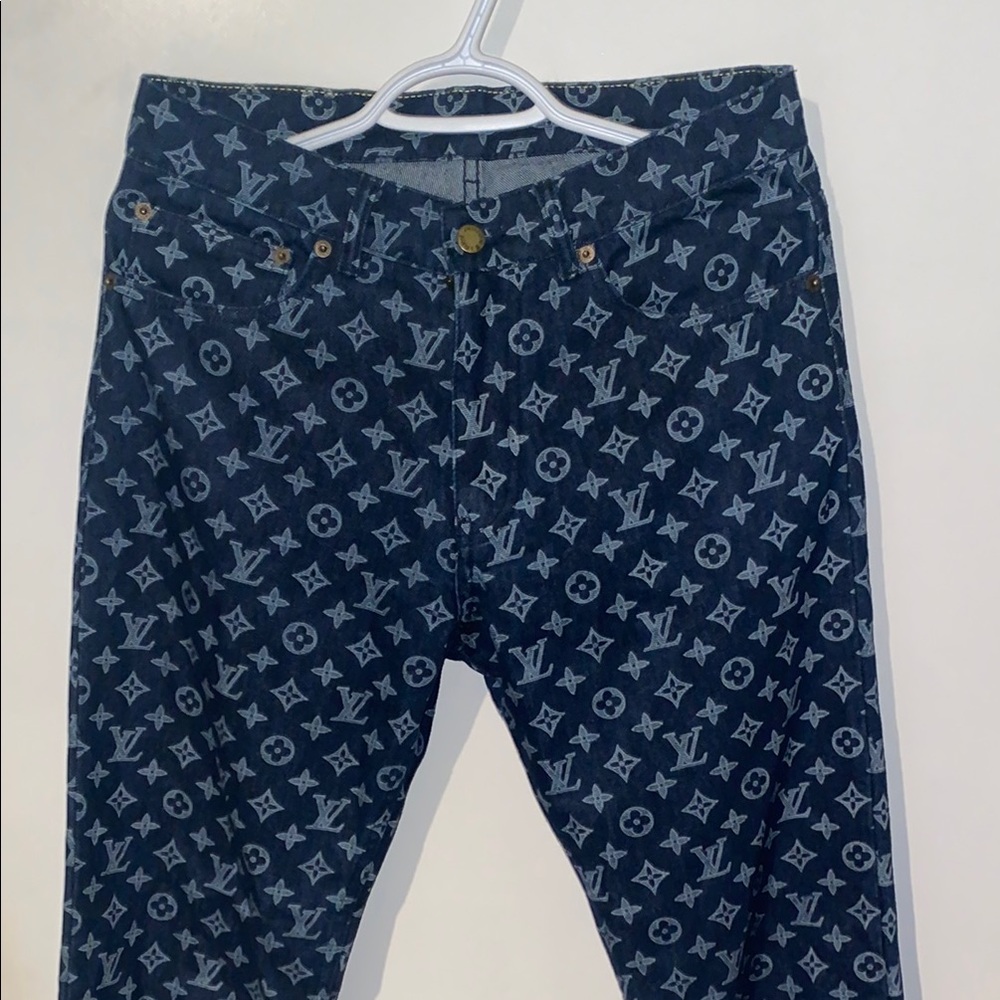 Louis Vuitton Monogram Denim Jeans